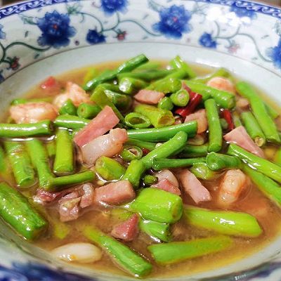 豇豆|虾仁长豇豆