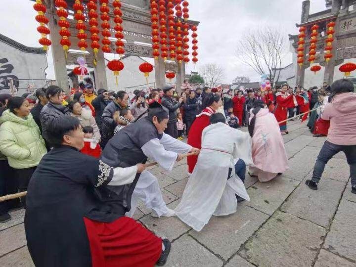 古风@投壶雅射、古风牵钩、围棋对弈?严州古城民俗迎亚运！