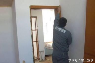 家居|新房装修,如果发现工人这样装木门,马上让它拆了重装