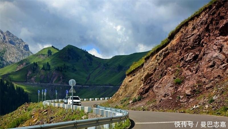 纵横新疆自驾，行走伊昭公路，移动的风景线