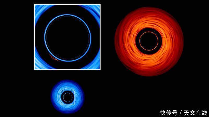 宇宙的舞蹈！看两颗黑洞在苍穹间共舞，着实的壮观