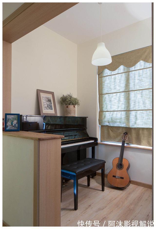 日式|118平四室平层,日式原木风简约清新的设计,让你回到少年时代