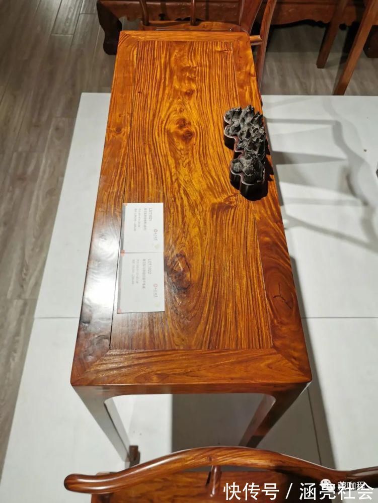 条桌|器型标准做工好,海黄四面平桌顶格配置