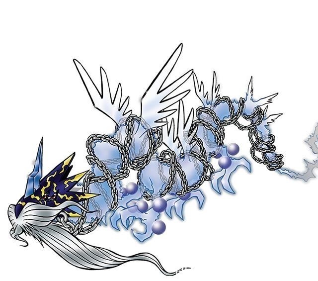 数码兽|数码宝贝有三个角的数码兽,再进化是四圣兽,实力比肩皇家骑士