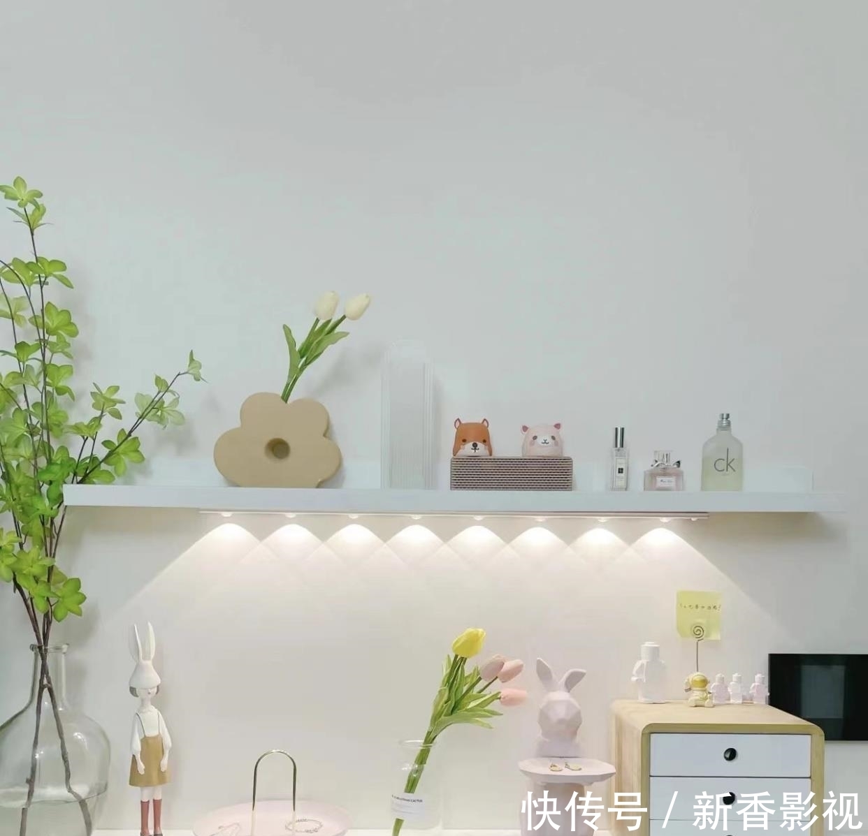 置物架|60㎡简约风小户型,本以为会十分拥挤,进门后才发现空间感有多棒