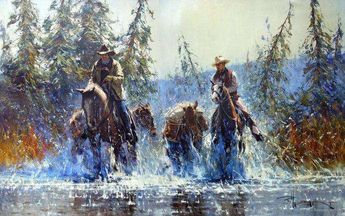 罗伯特#澳大利亚画家罗伯特 黑根(Robert Hagan )作品欣赏