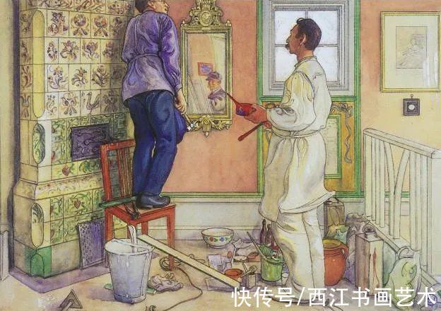 小屋|这精美的水彩插画，没见过就遗憾了