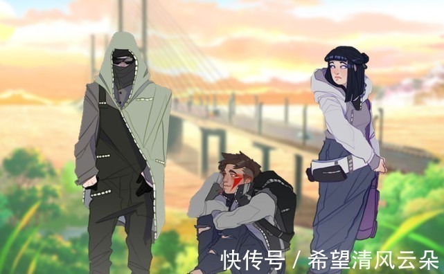 佐助|火影当十二小强变成特种兵,佐助帅气不减,雏田颜值崩坏