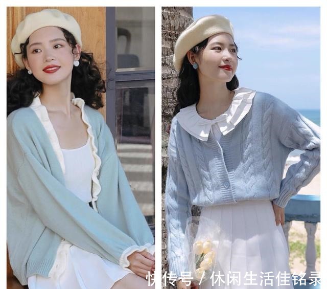 撞色 早秋夏末不知道如何搭配针织衫才是正确打开方式，轻松打造气质！