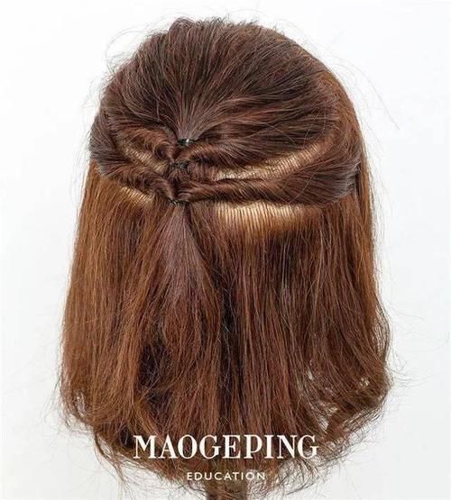 蜈蚣辫|三款日系齐肩短发编发,变身氧气美少女