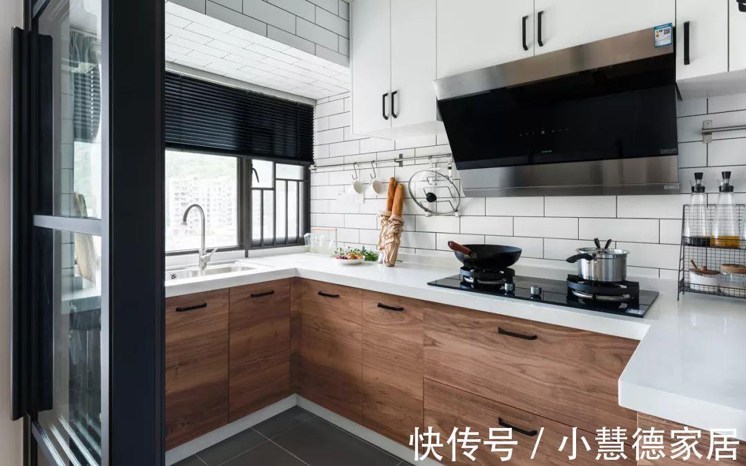 色调|106㎡北欧风小户型,简单的色调搭配原木色,原来还能这么好看!