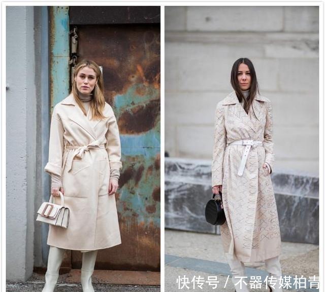 洋气|羽绒服已经过时了,潮人都在穿“大衣+长靴”,既保暖又洋气