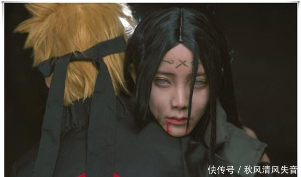 冲出次元的火影cos,宁次之死神还原,卡卡西从动画中跑出来了