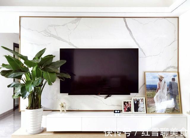 玄关|80平三房装修花了35W，婆婆负责监工，全屋效果美滋滋，太幸福了