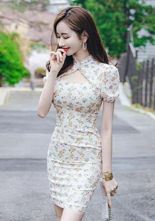 中式 旗袍的中式美风,这才是国粹中的经典,细腻温婉儒雅