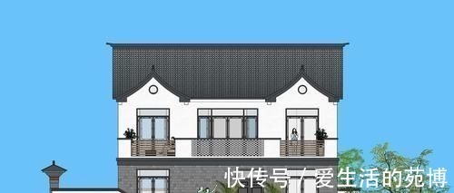 院门|最美自建房小别墅,只花50万就盖起,赏月观花,334㎡里处处皆景