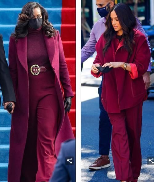 红色系 梅根真有钱啊!三天行程6套衣服60万,外加260万珠宝,土豪风十足