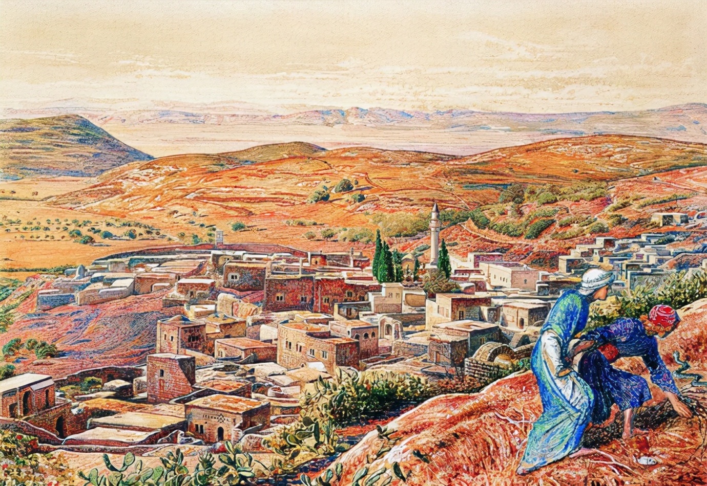 前派$威廉·霍尔曼·亨特(William Holman Hunt)拉斐尔前派创始人油画