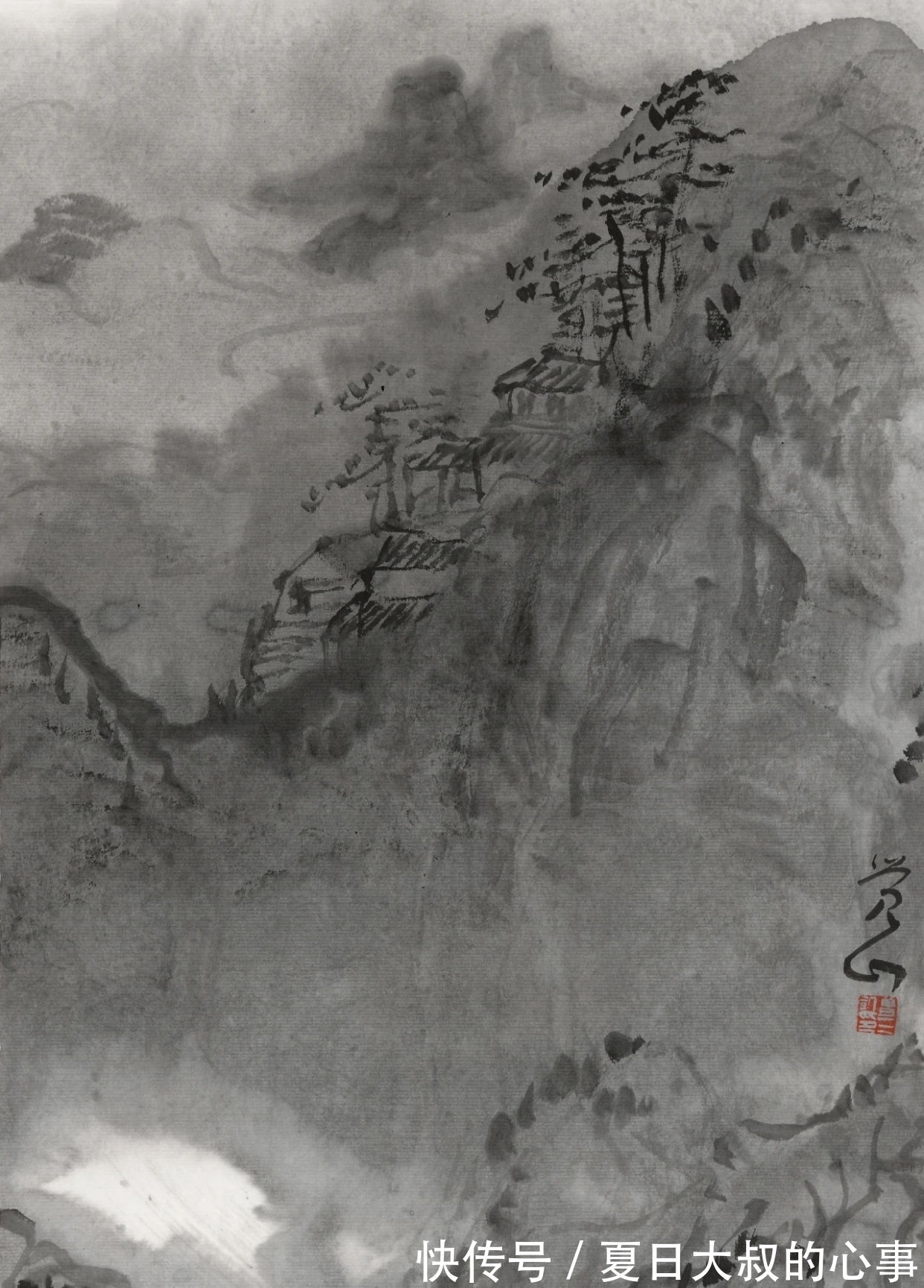 水墨山水画&似古不泥古|曾三凯水墨山水画