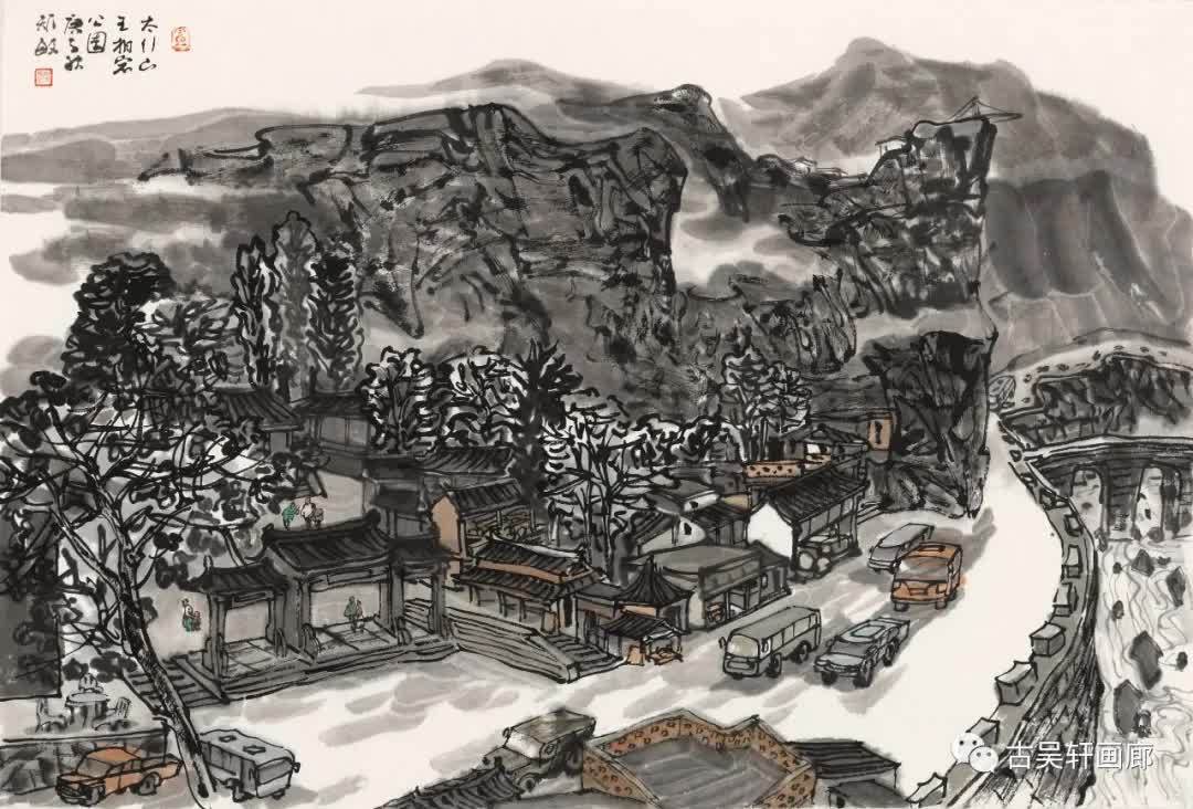 江山任性方多娇——周矩敏写生作品赏析