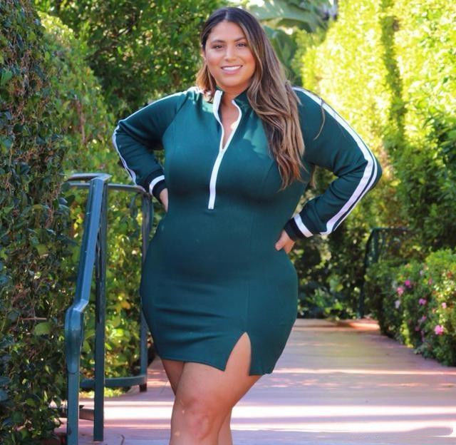 训练|女人未必要减肥，大码模特的身材，这种美得学会欣赏