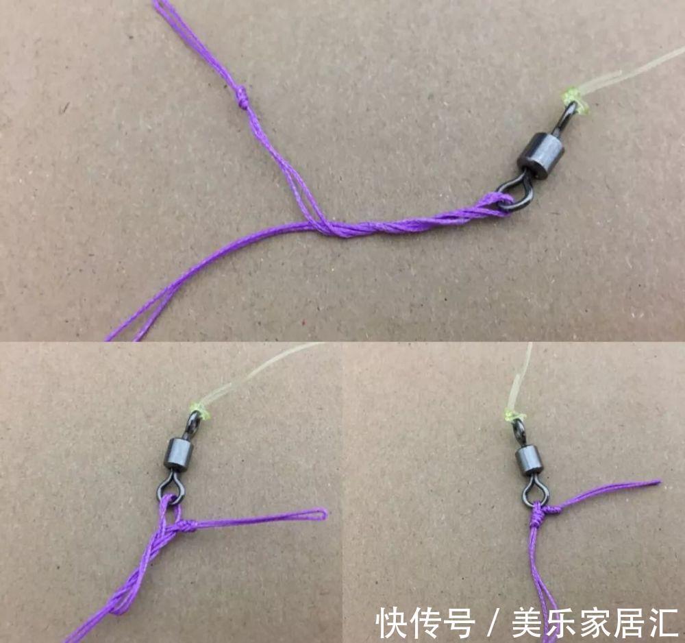 用这两种方法绑系八字环，再也不用担心子线脱落了