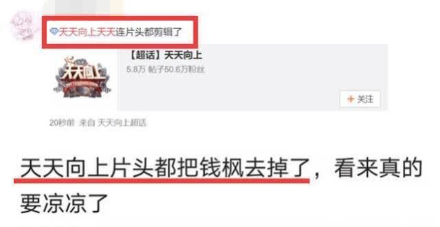 钱枫|钱枫退出《天天向上》后，王一博生儿子言论惹争议，被批重男轻女