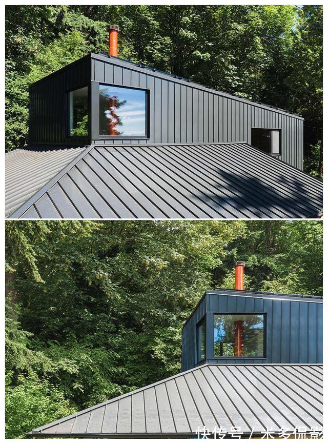 旋转门|深山自建256㎡小别墅,细节设计堪称一绝,进门后我就爱了