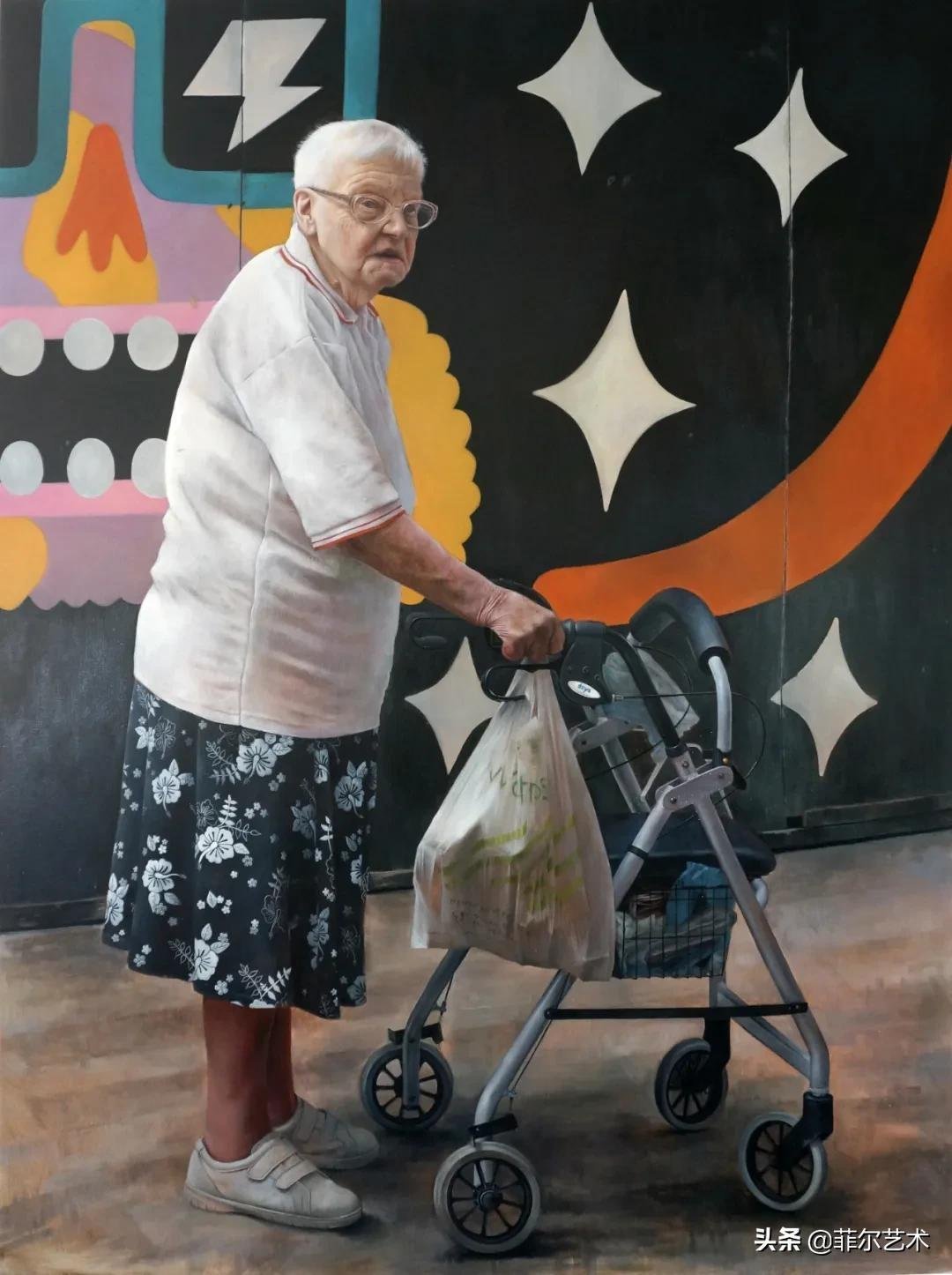 安妮·罗达!法国画家安妮·罗达超高清、超写实人物油画作品欣赏