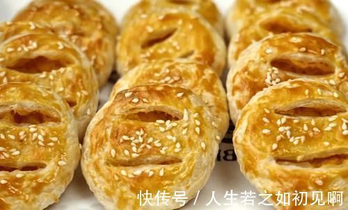 擀面杖|天冷，多吃此面食，不揉面不醒面，简单一烤，外酥里糯，真好吃
