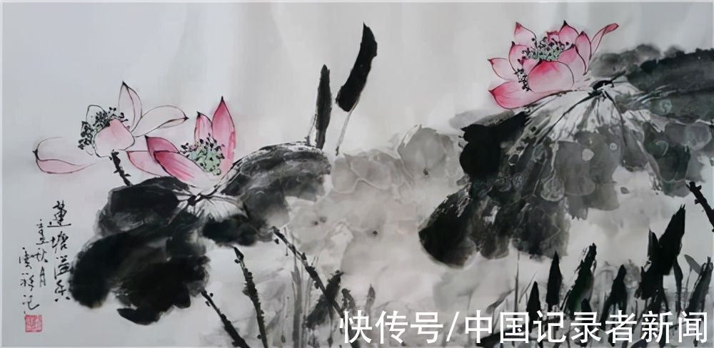 书画$“荷花的别样精彩”记书画爱好者金云祥