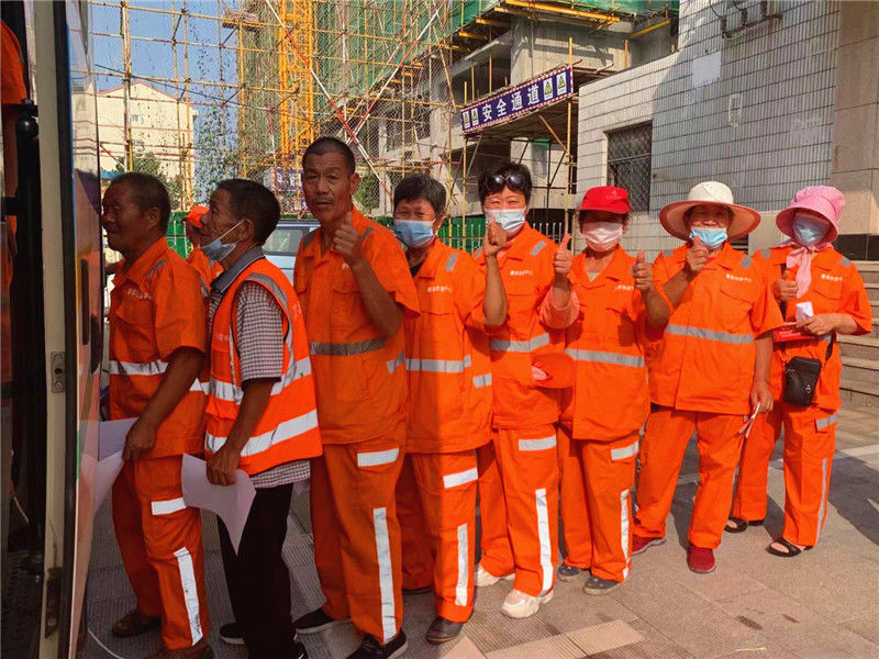 公益|关爱环卫工 义诊送健康公益活动第三站走进寒亭