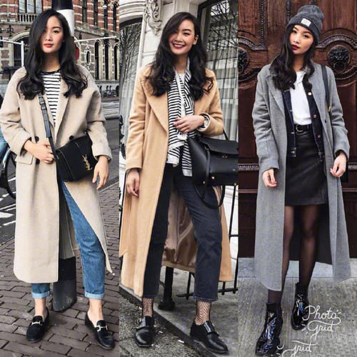 初春大衣如何穿得高级？跟着荷兰时尚博主这么穿，时尚感满分！