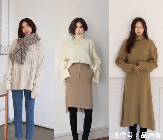 值得|27套秋冬必备毛衣+大衣的穿搭,时髦又显气质,你值得来一套!