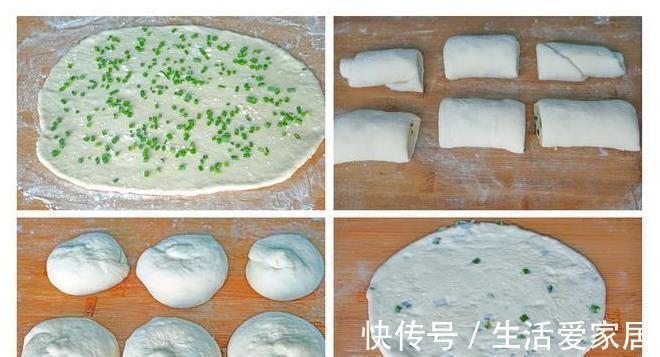 平底锅|正宗葱花饼教程,全程秘诀小技巧,保证酥软又多层,放凉也不硬!