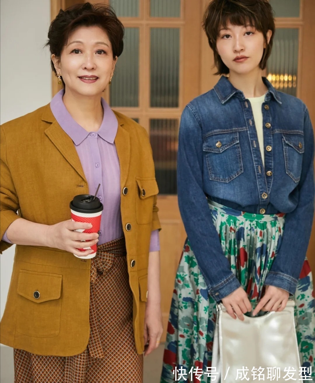 老年人|跟着60岁的退休教授学穿衣,简单实用又优雅,建议老年人收藏