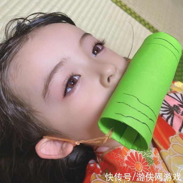 萝莉|岛国6岁萝莉 惊艳Cos《鬼灭之刃》堕姬引争议