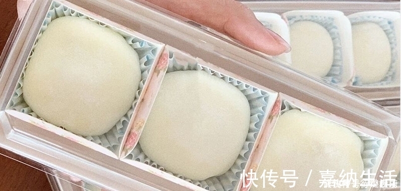 外面卖5元一个的雪媚娘,1分钟教你在家做,无需烤箱,软糯香甜