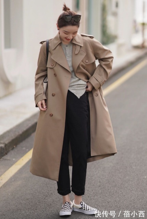 风衣 早春别急着买衣服,入手这3件外套搭配裤子就够了,时髦还高级!