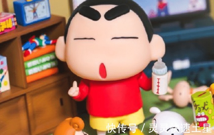 动漫|蜡笔小新出泥塑人了，各种姿势都有，唯独没有“大象”