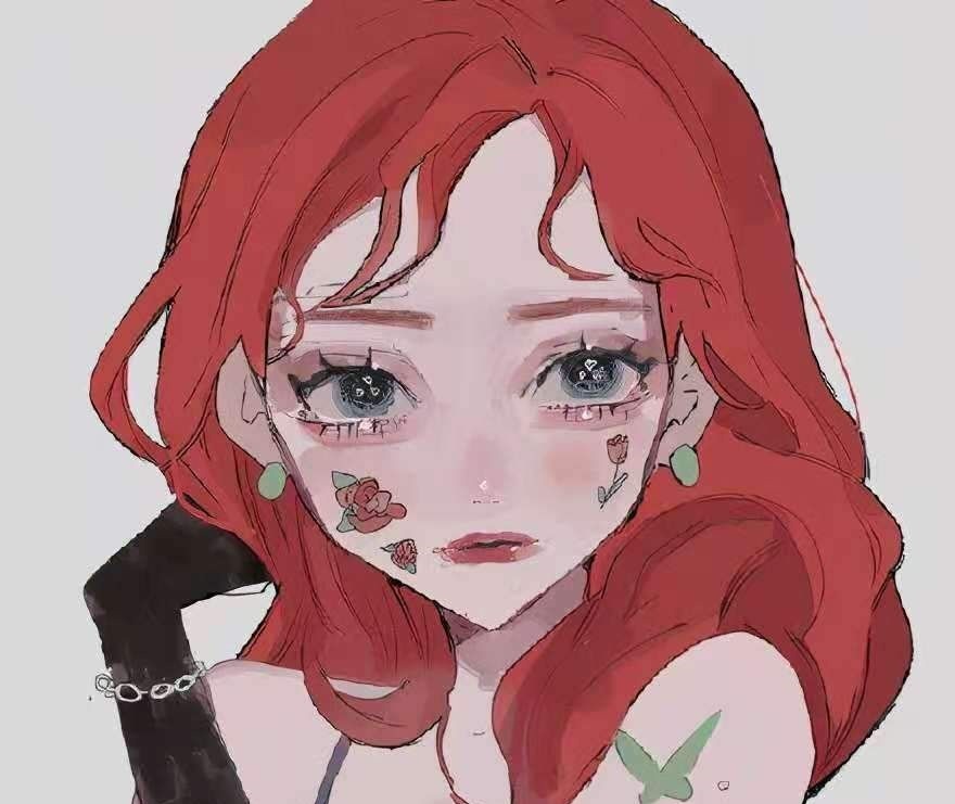 艾莎|迪士尼公主变成“不良少女”楚楚可怜太惹人喜爱了!