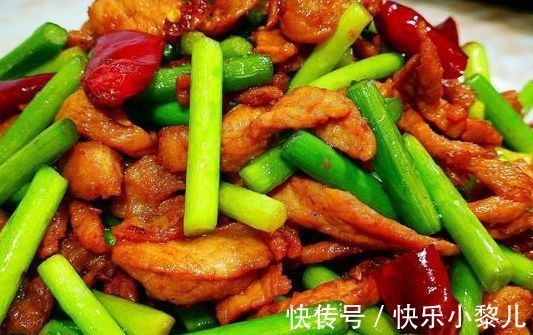 蒜苔炒肉|最近天气阴晴不定孩子容易感冒,多吃杀菌菜,预防感冒身体棒