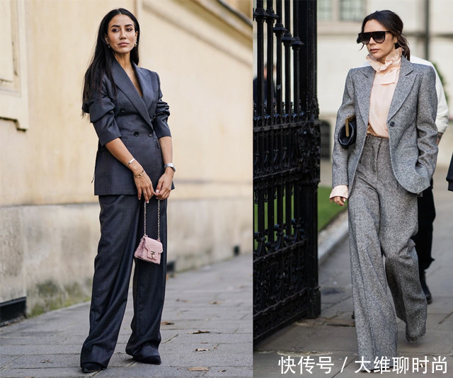 原来西装不仅只是通勤装，而且还是时髦精的炫酷单品，太诱人