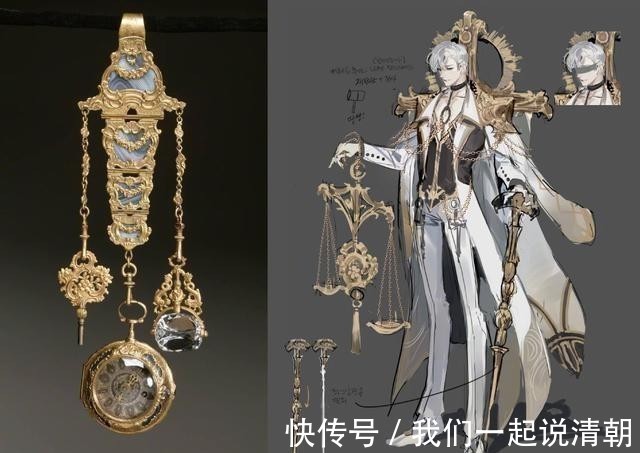 拟人|饰品拟人成帅哥美女,阿拉丁神灯重出江湖,海浪胸针太美了