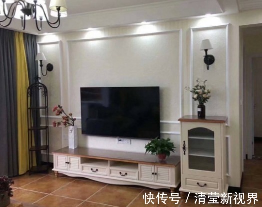 电视墙|还用大理石装饰电视墙试试这样设计,美观耐看,轻松省一半预算