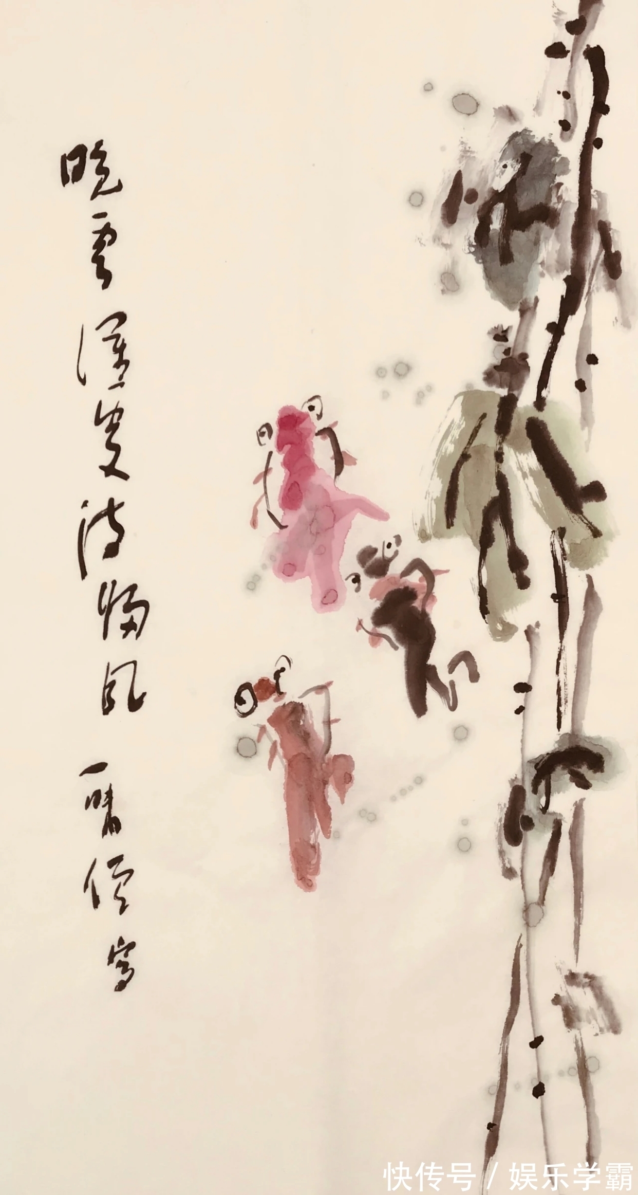 写意花鸟画!有禅意的中国画|一味僧写意花鸟画