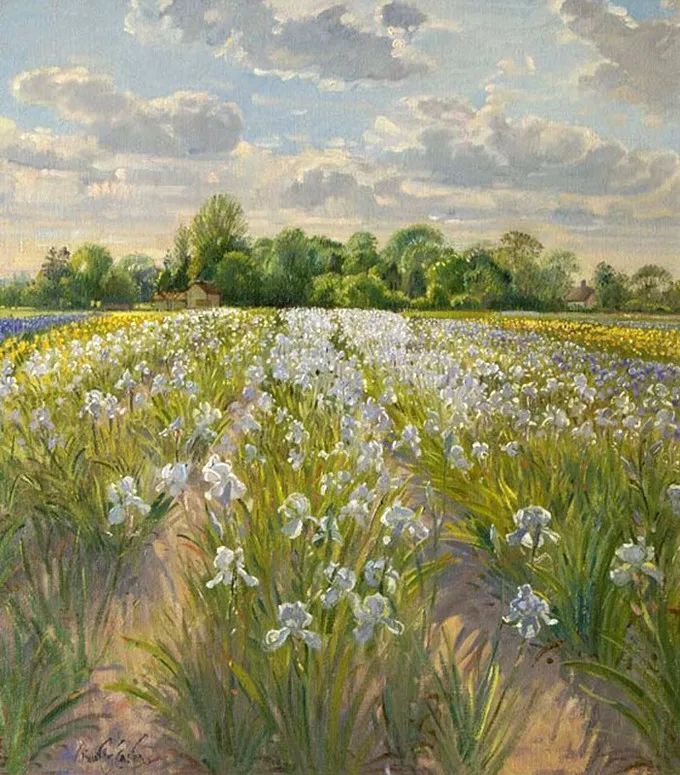 陌上花开!英伦风情的陌上花开——蒂莫西·伊斯顿的风景油画