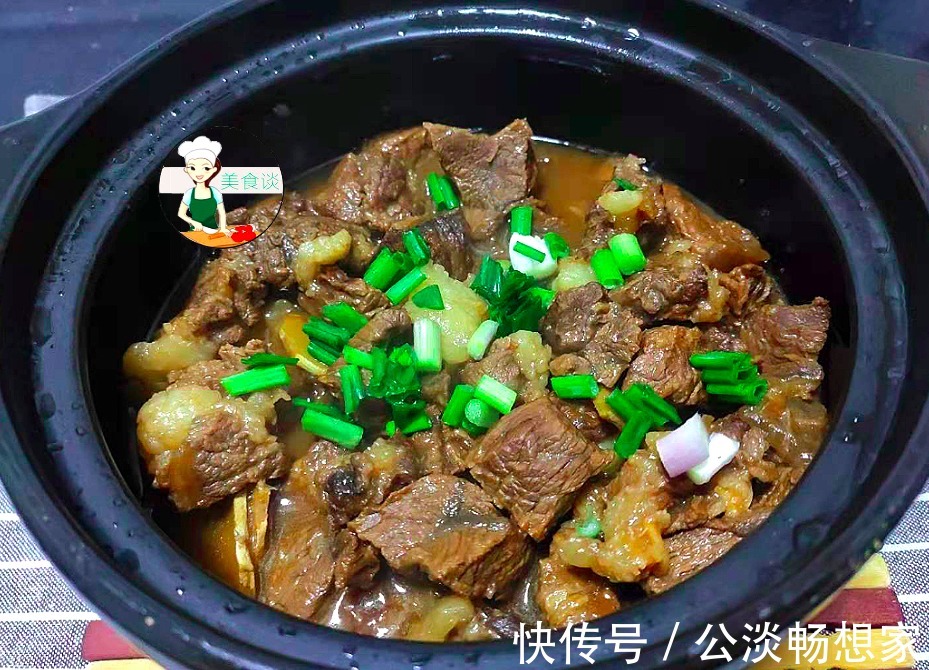 冷天|牛腩怎么炖更香更软烂老师傅教你3招,牛肉软烂没膻味,太香了