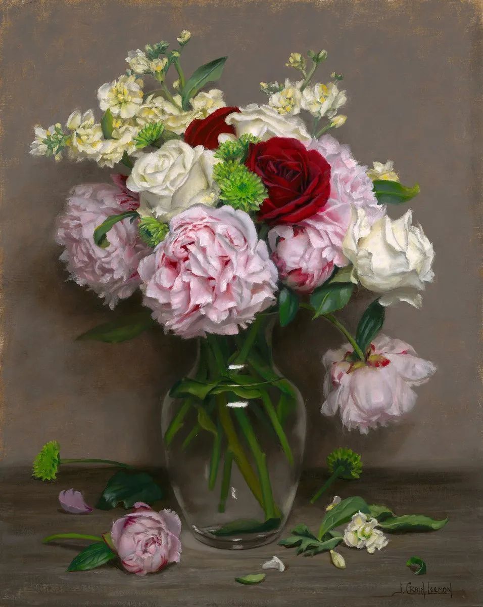 花卉|这位美国女艺术家笔下的花卉,魅力色彩,栩栩如生!