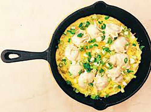 儿子隔三差五要吃此早餐,平底锅一烙10分钟就上桌,解馋还顶饱